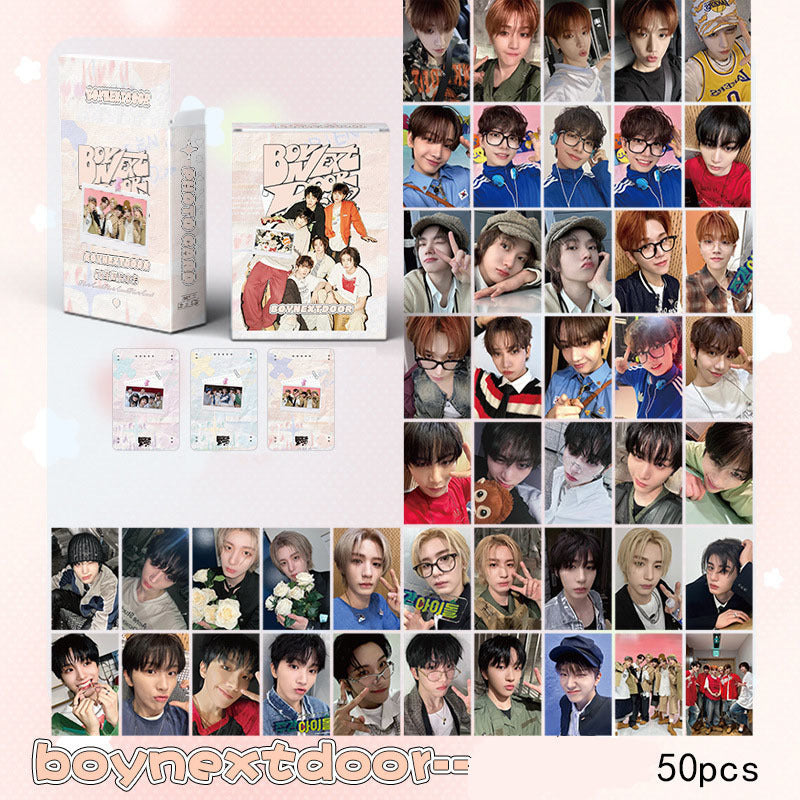 BOYNEXTDOOR 50pcs Holograficas