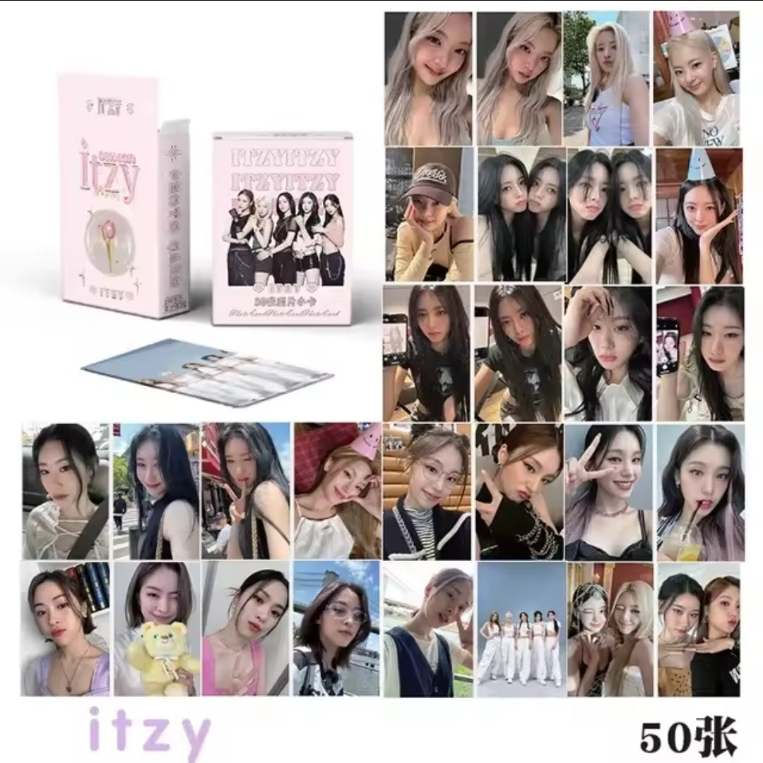 ITZY 50pcs Holograficas