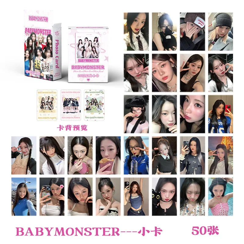 BABYMONSTER 50pcs Holográficas