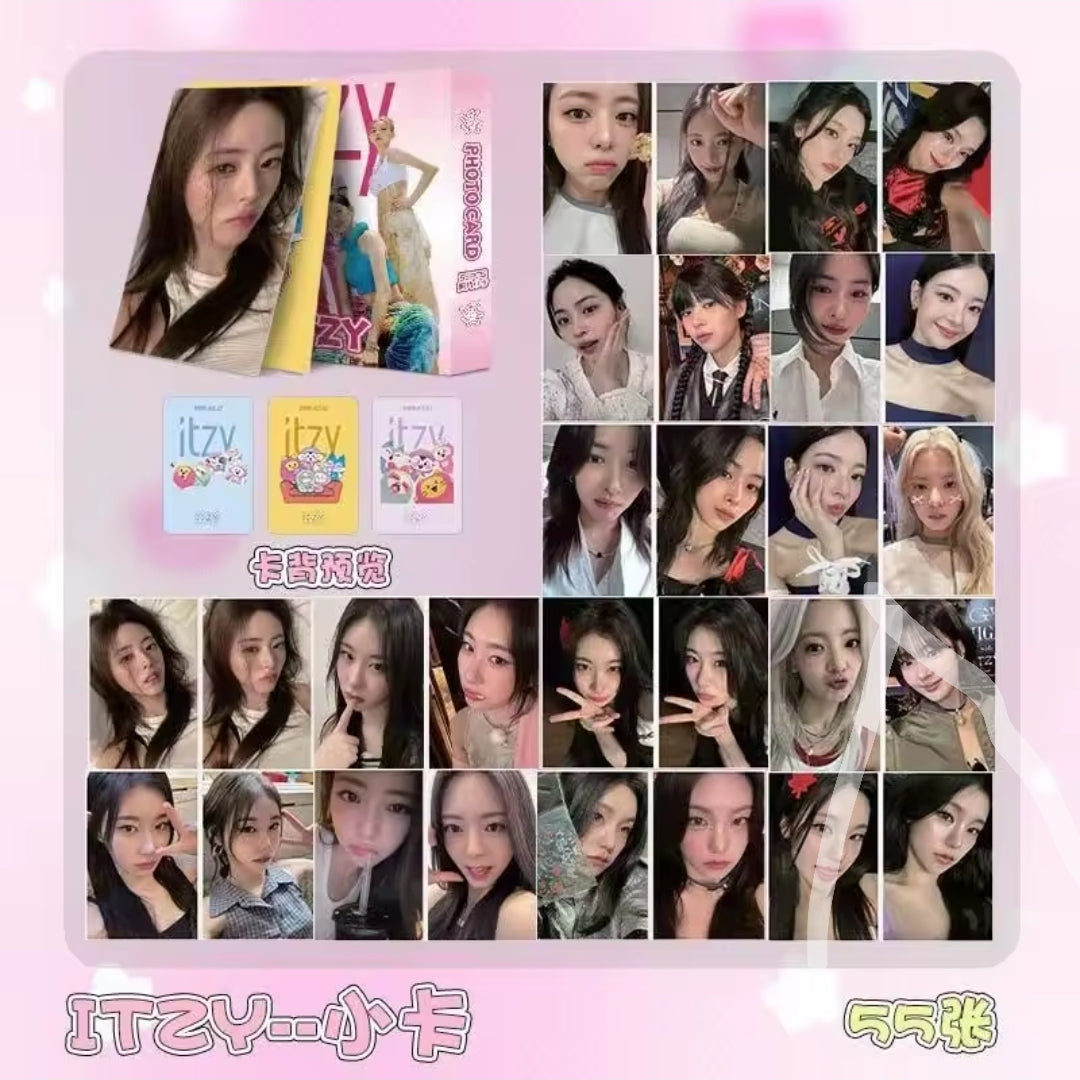 ITZY 55pcs Holograficas